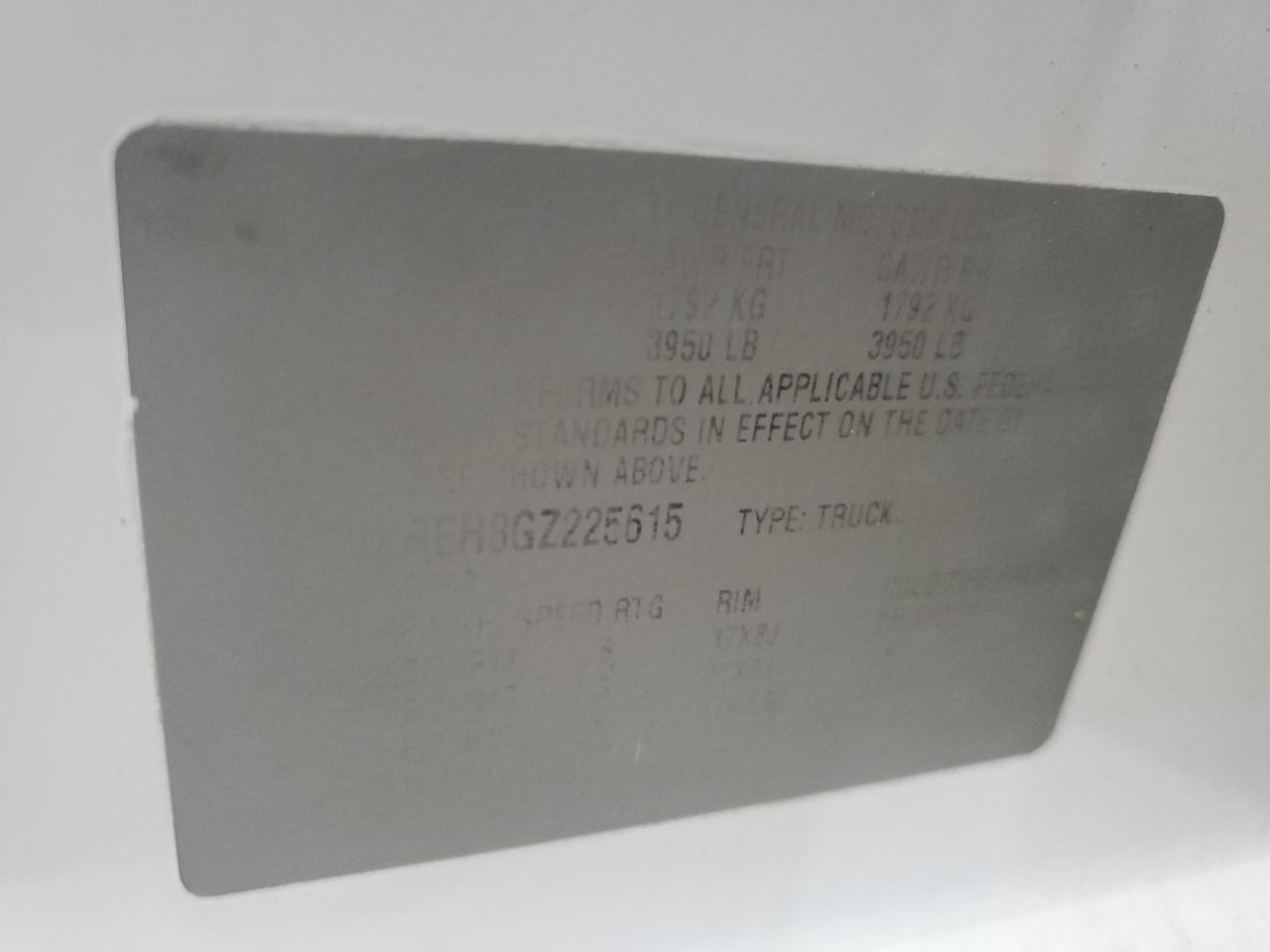 1GCVKREH8GZ225615 CHEVROLET ALL Models 2016