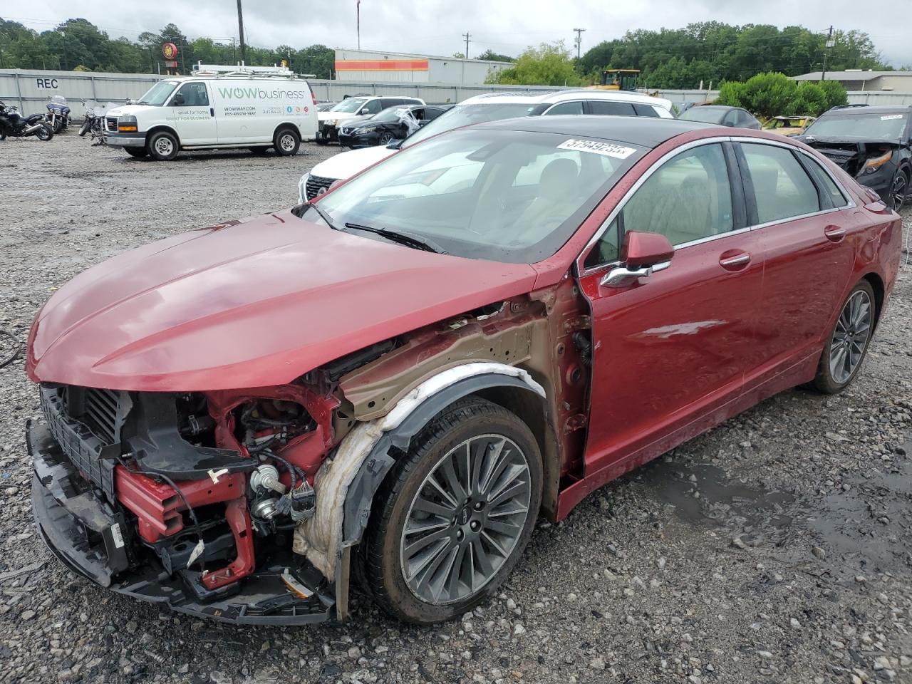 2014 Lincoln Mkz Hybrid на продаже в Montgomery, AL - Front End