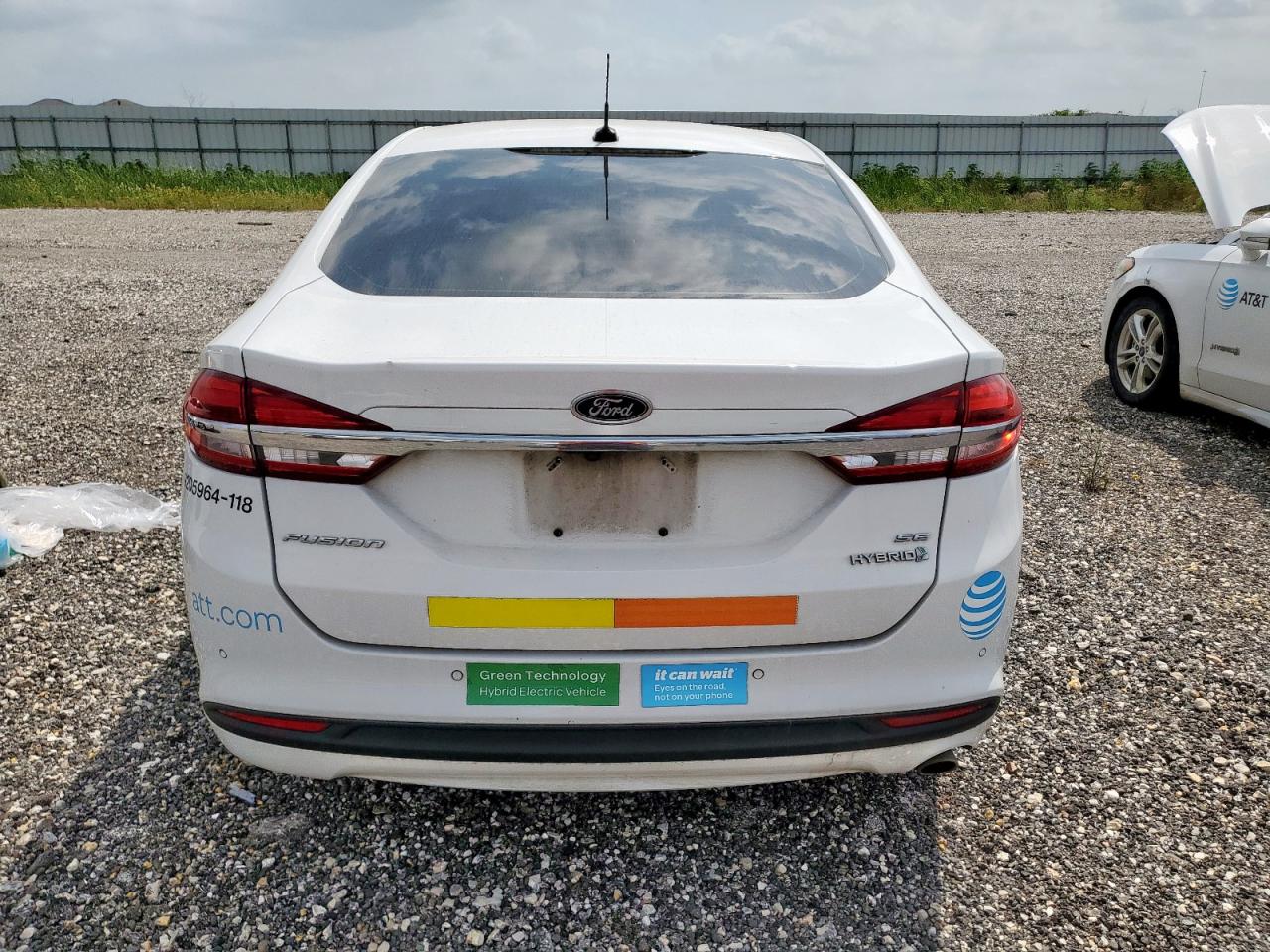 2018 Ford Fusion Se Hybrid VIN: 3FA6P0LU5JR171628 Lot: 54035145