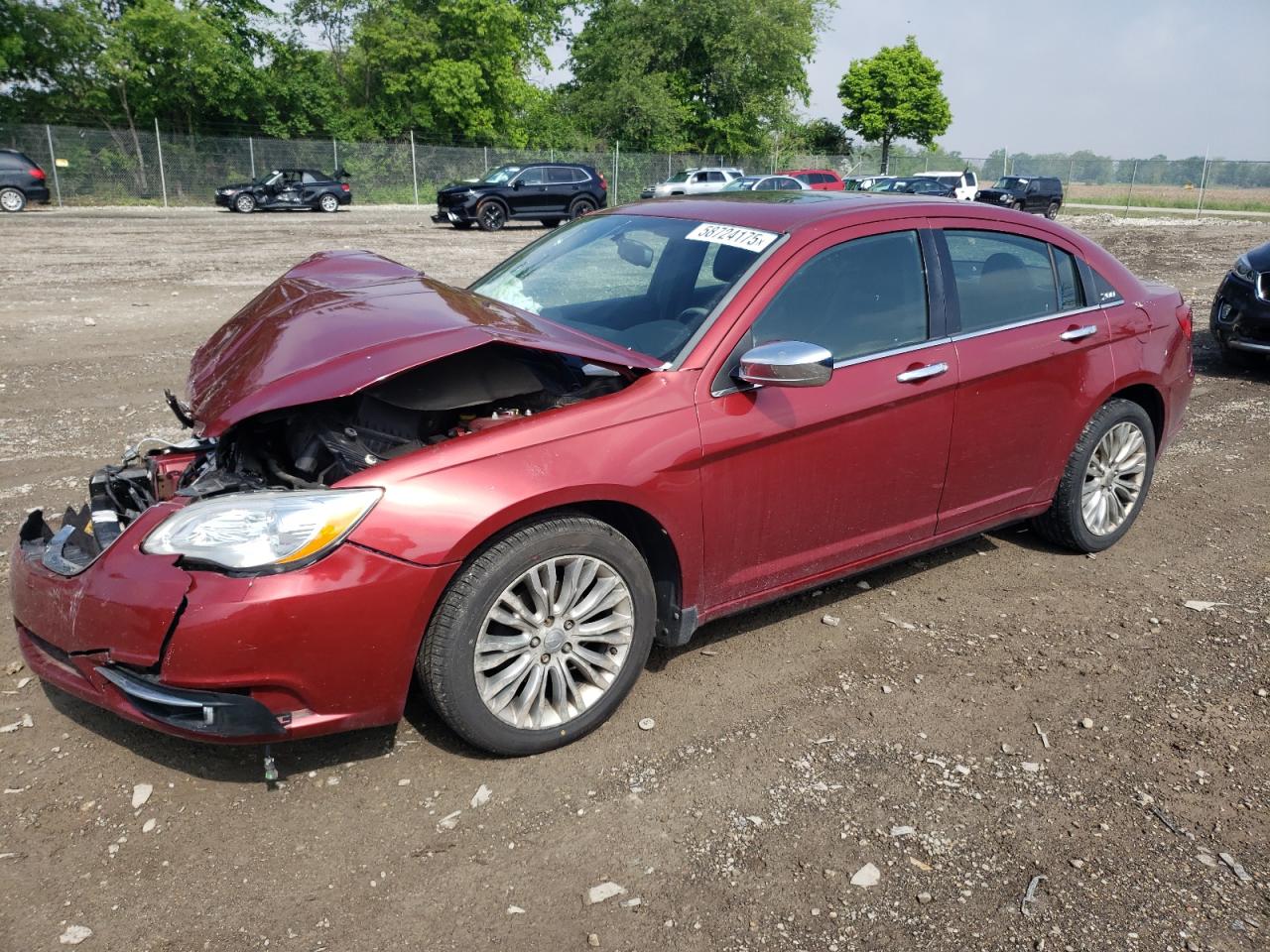 2011 Chrysler 200 Limited zu verkaufen in Cicero, IN - Front End