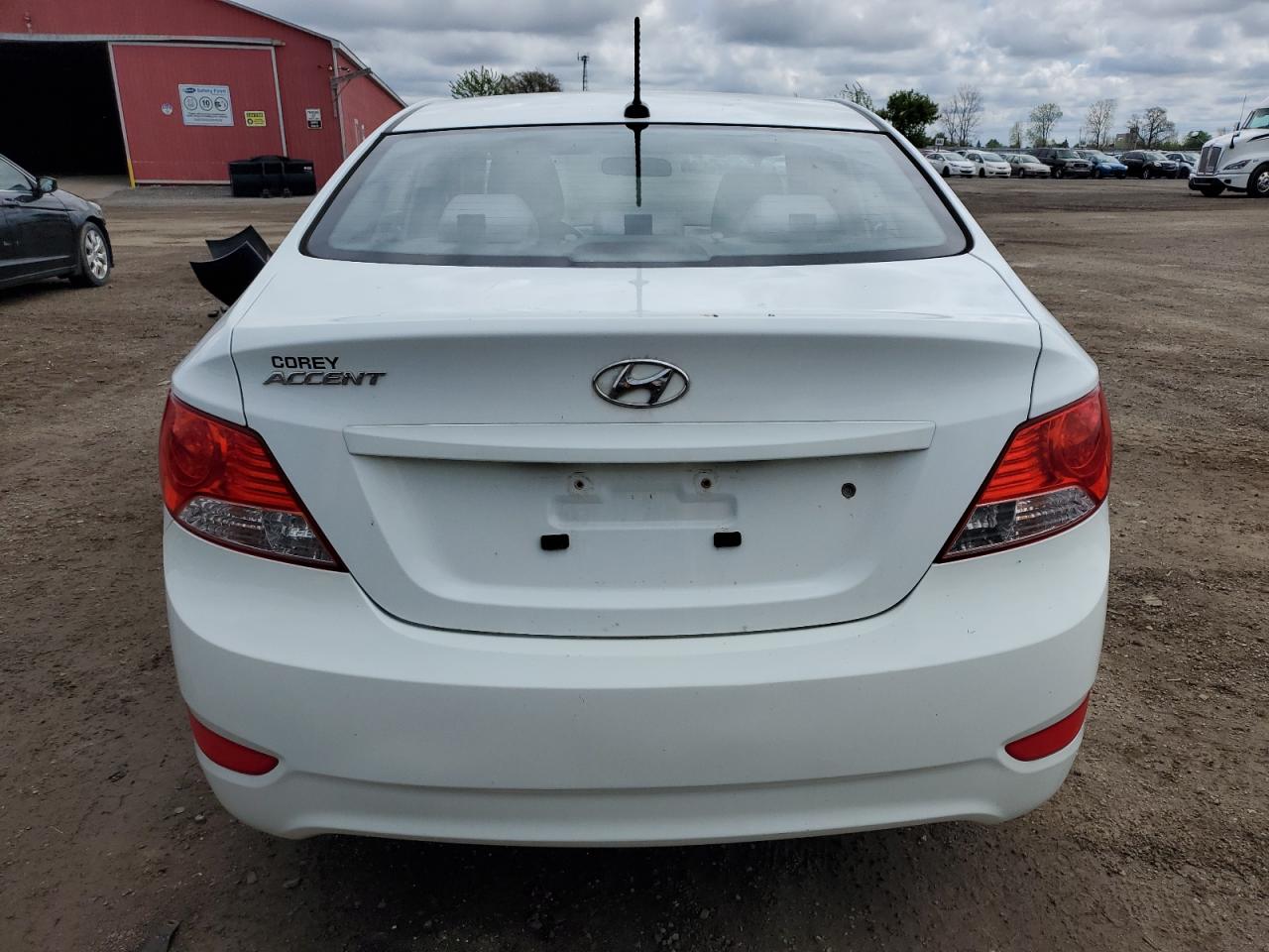2013 Hyundai Accent Gls VIN: KMHCT4AE4DU439752 Lot: 57075855