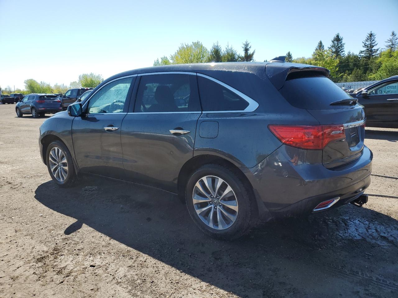 2016 Acura Mdx Technology black null gas 5FRYD4H42GB503478 photo #3