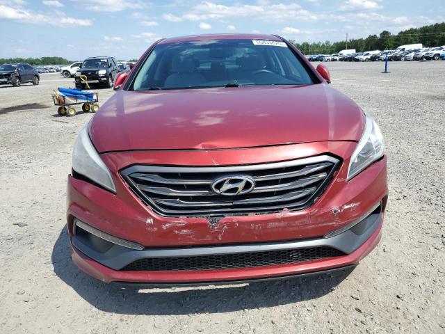  HYUNDAI SONATA 2016 Красный