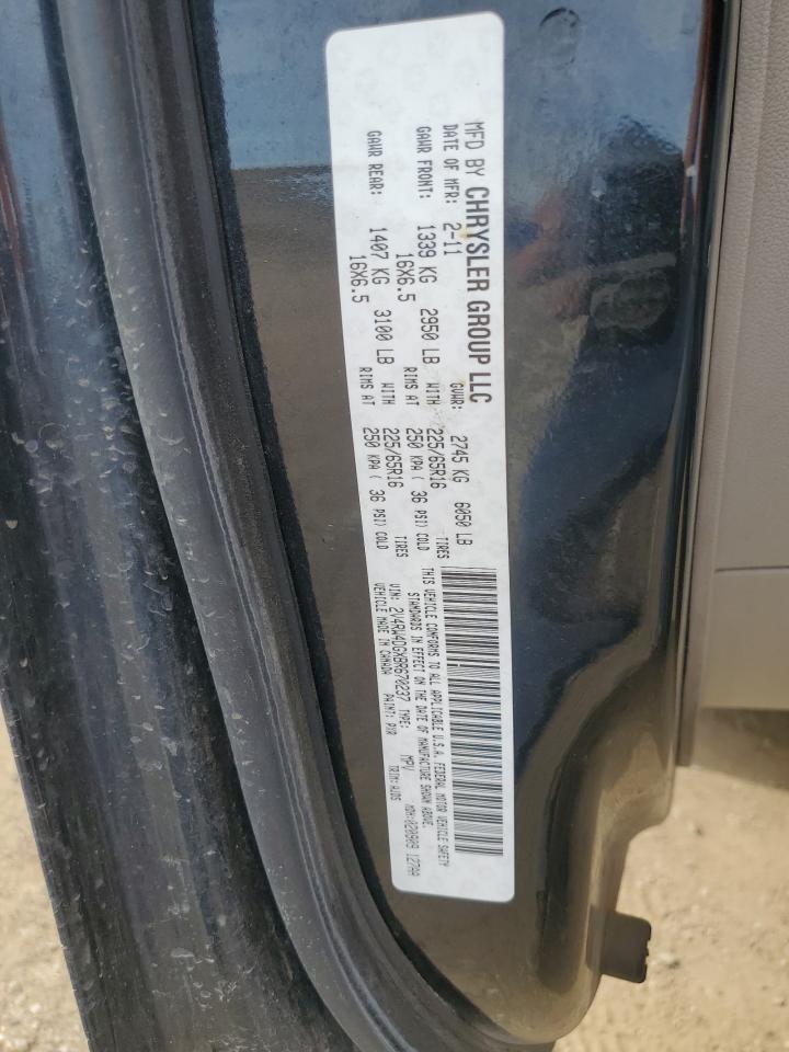 2011 Volkswagen Routan S VIN: 2V4RW4DGXBR670237 Lot: 58022435