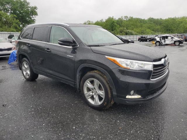  TOYOTA HIGHLANDER 2015 Czarny