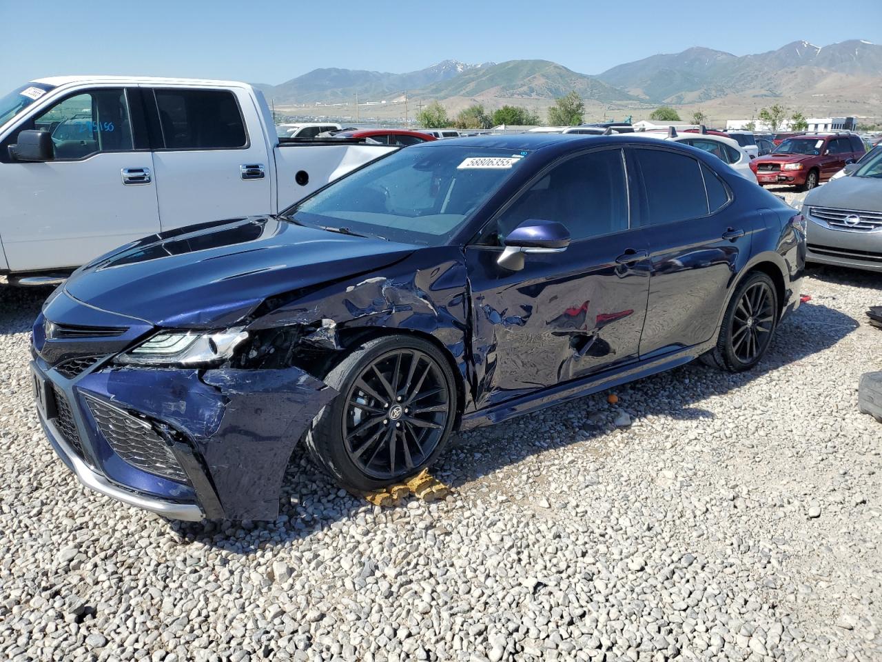 2022 Toyota Camry Xse en Venta en Magna, UT - Side