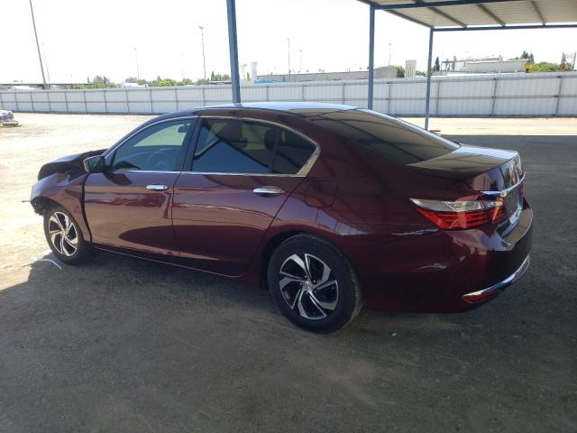  HONDA ACCORD 2016 Красный