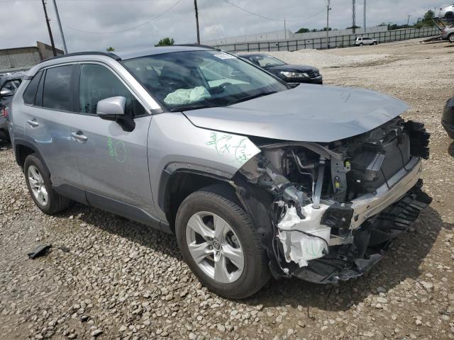  TOYOTA RAV4 2021 Серебристый