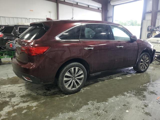Parquets ACURA MDX 2016 Burgundy