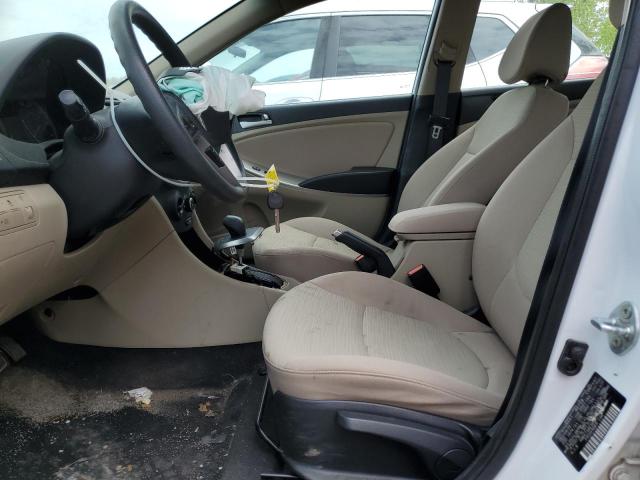 Sedans HYUNDAI ACCENT 2017 Biały