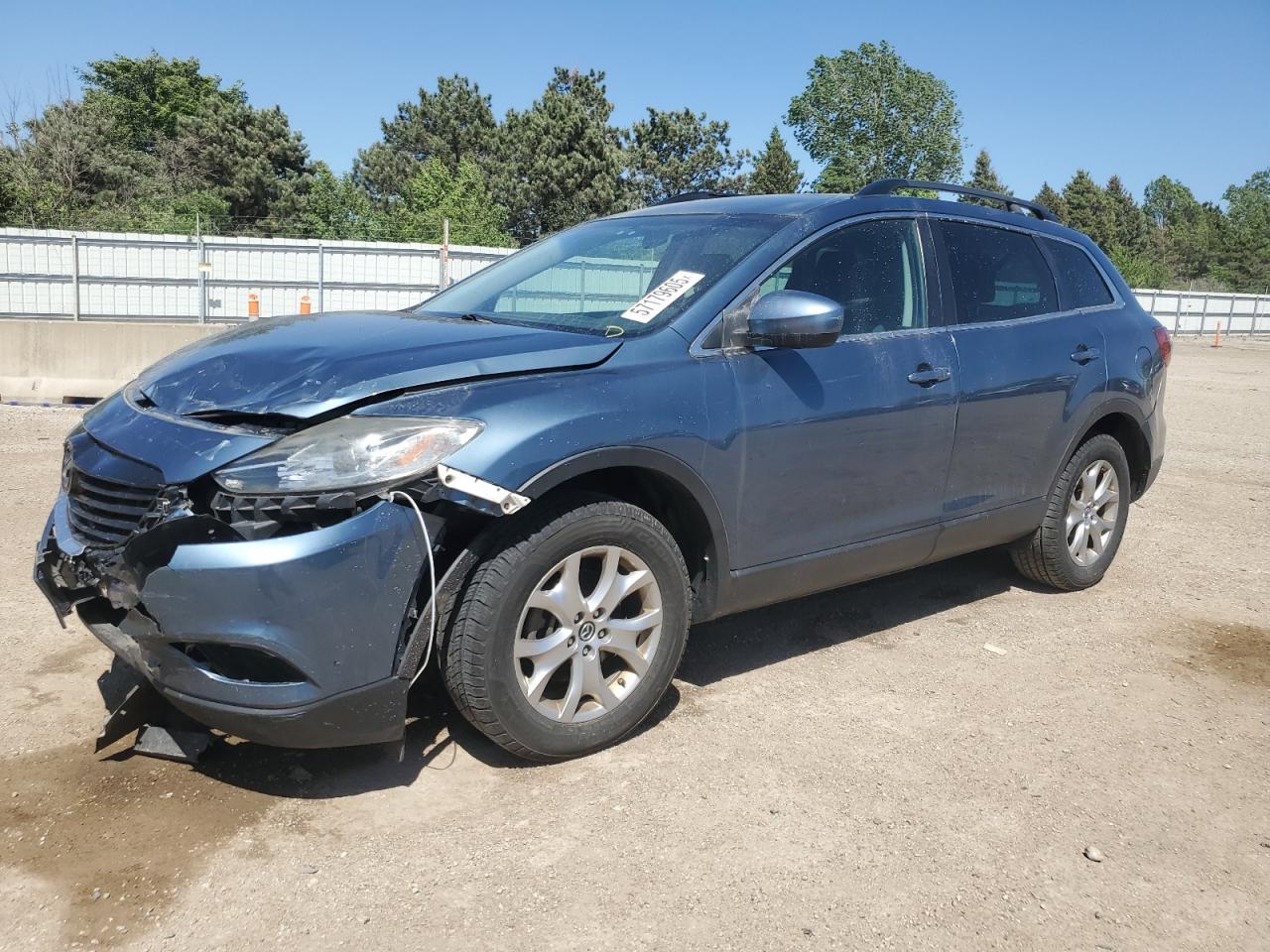 2014 Mazda Cx-9 Sport продається в Elgin, IL - Front End