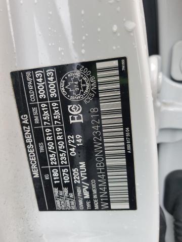 2022 MERCEDES-BENZ GLB 250 4MATIC  