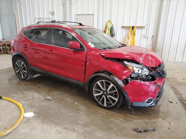  NISSAN ROGUE 2017 Червоний