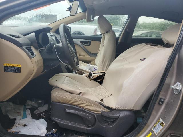 Sedans HYUNDAI ELANTRA 2012 Beżowy