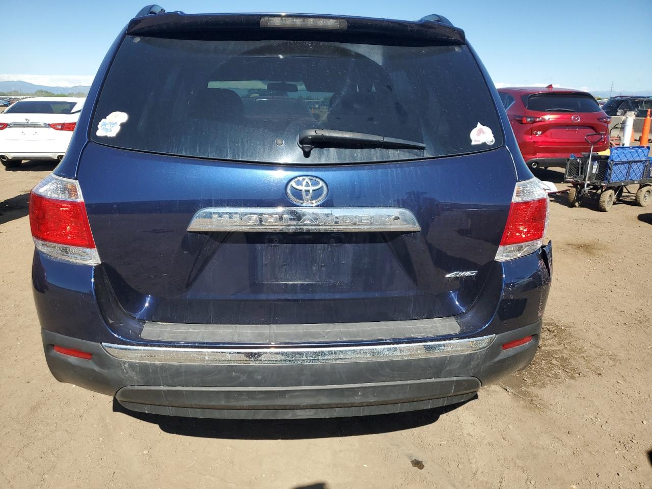 2012 Toyota Highlander Base VIN: 5TDBK3EH8CS167582 Lot: 56980615