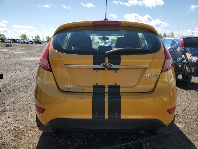  FORD FIESTA 2013 Yellow