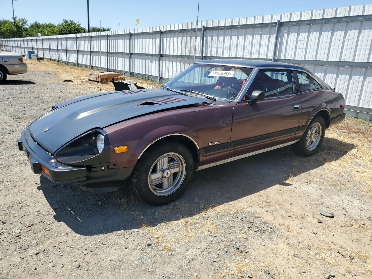 1982 Datsun 280Zx 2+2 للبيع في Sacramento، CA - Minor Dent/Scratches