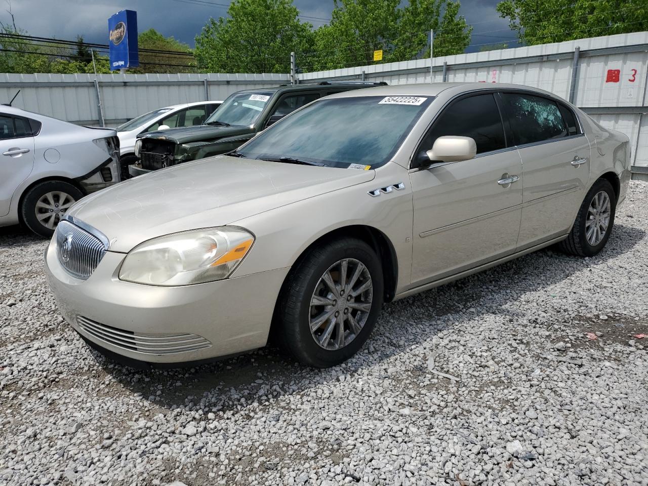2009 Buick Lucerne Cxl იყიდება Walton-ში, KY - Burn