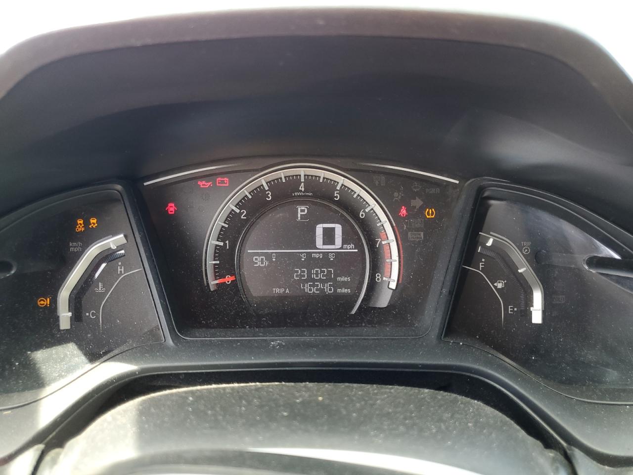 19XFC2F51GE218370 HONDA CIVIC 2016