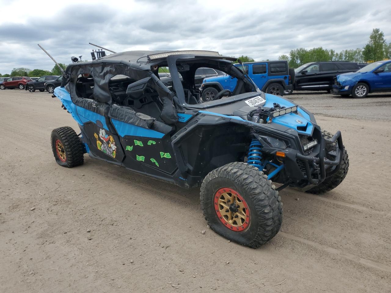 2023 Can-Am Maverick X3 Max Ds Turbo продається в Davison, MI - Rear End