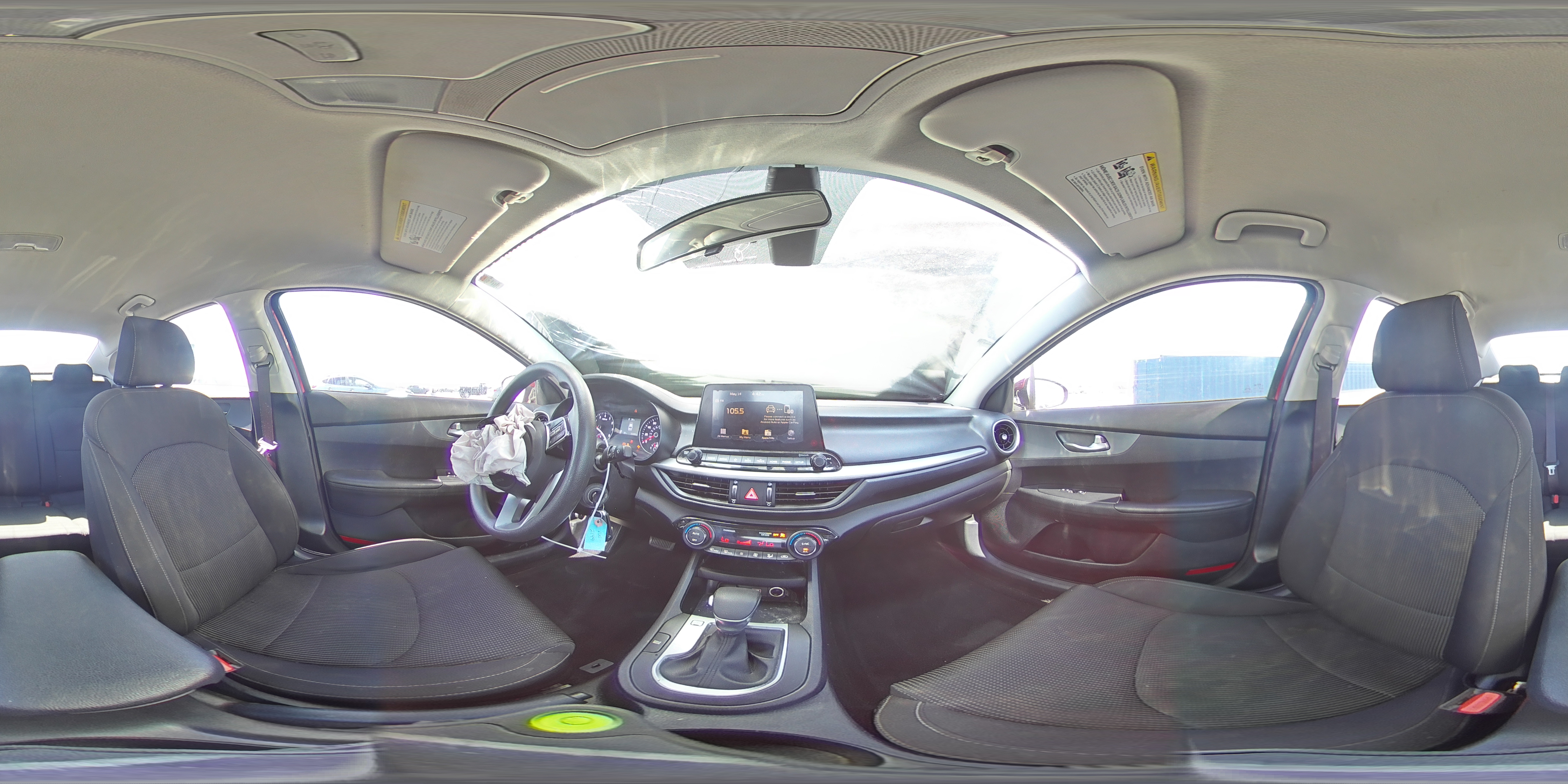 2019 Kia Forte Fe VIN: 3KPF24AD7KE052149 Lot: 57084995