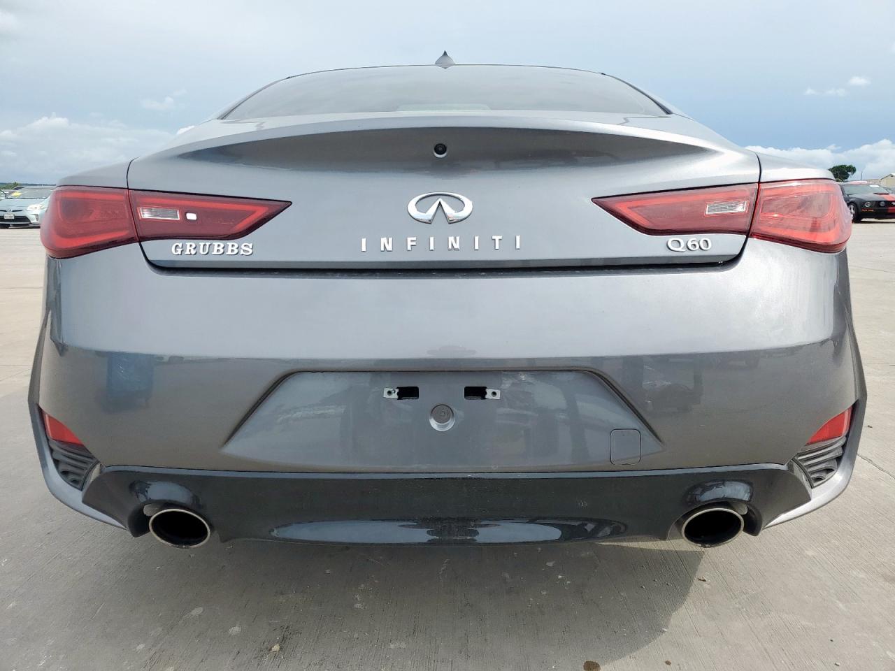 2022 Infiniti Q60 Pure VIN: JN1EV7JK0NM600360 Lot: 58852525