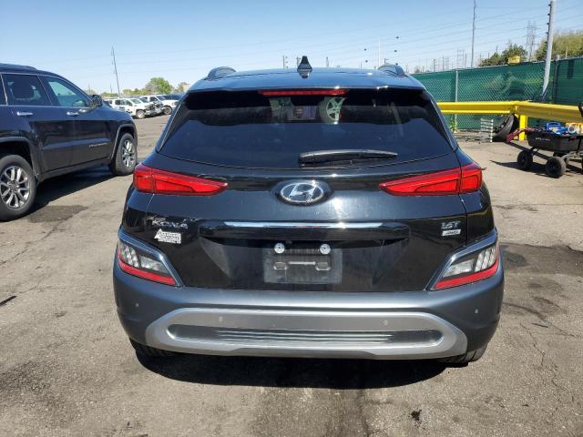  HYUNDAI KONA 2022 Чорний