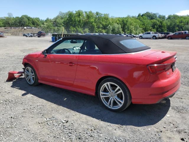  AUDI A3 2018 Czerwony
