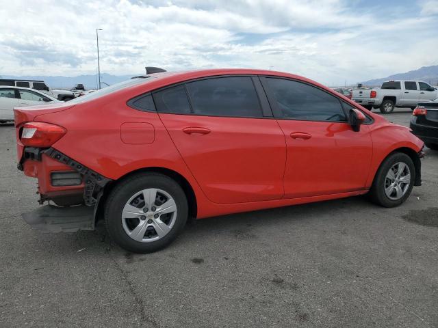  CHEVROLET CRUZE 2017 Червоний