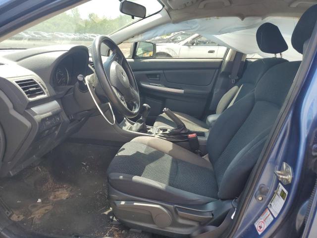 Sedans SUBARU IMPREZA 2015 Granatowy
