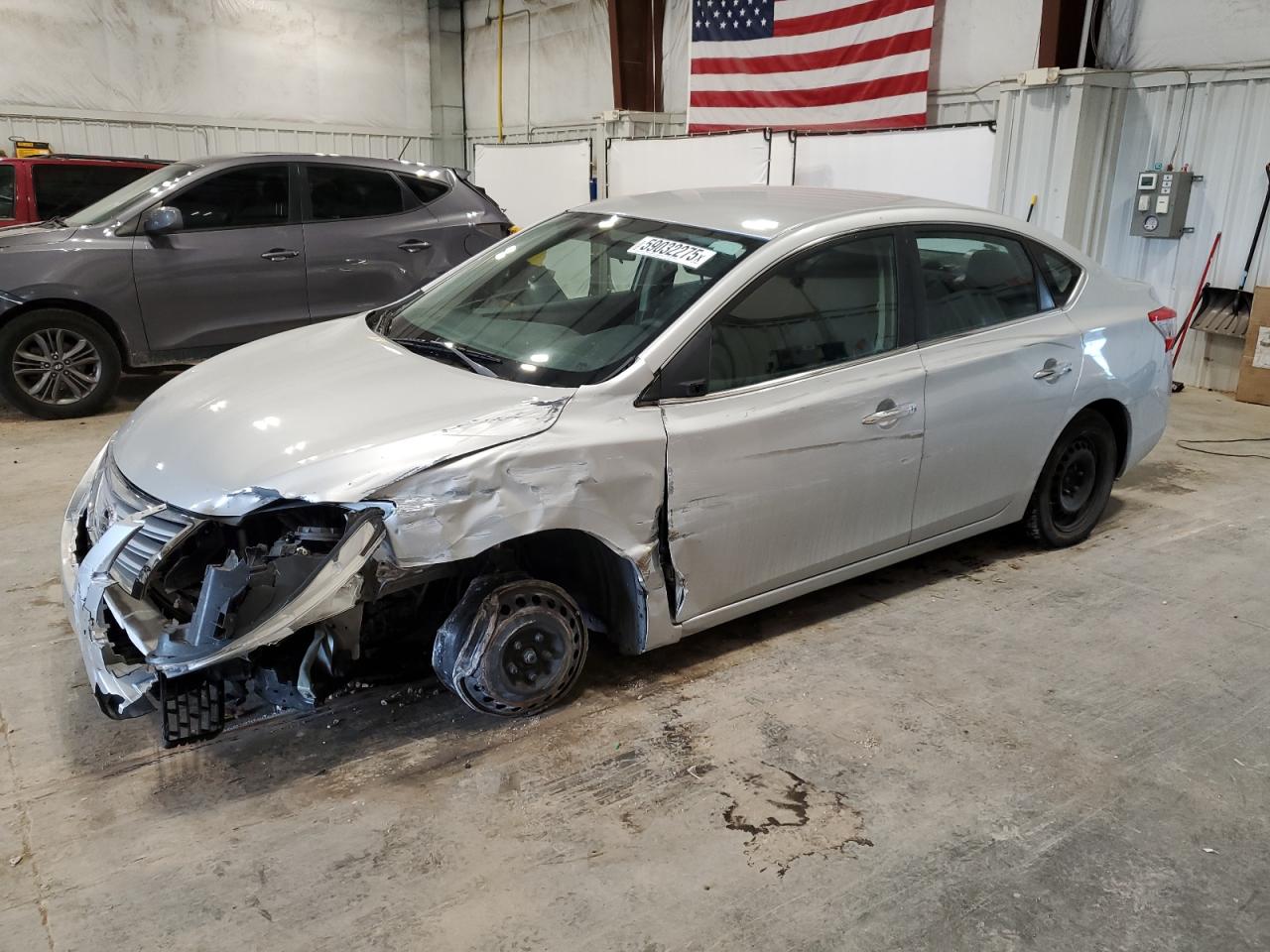 2015 Nissan Sentra S   zu verkaufen in Milwaukee, WI - Front End