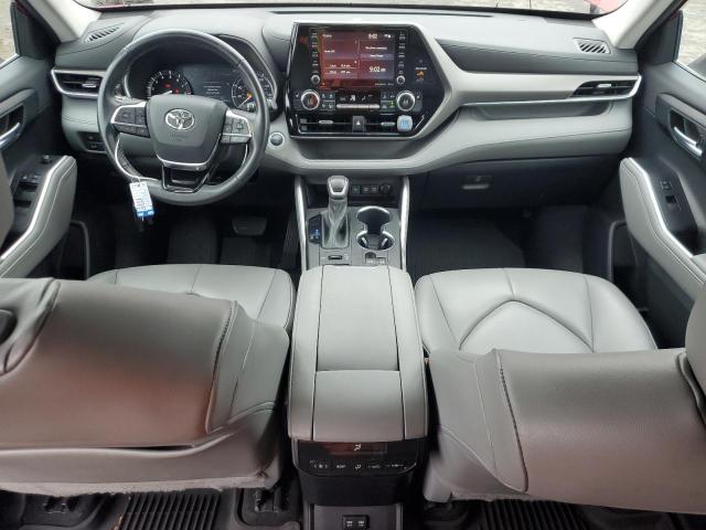  TOYOTA HIGHLANDER 2020 Czerwony