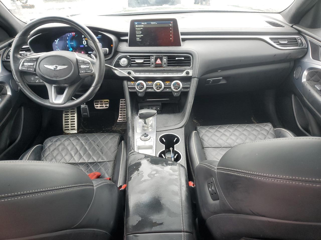 2021 Genesis G70 Prestige VIN: KMTG34LE5MU076379 Lot: 57912695