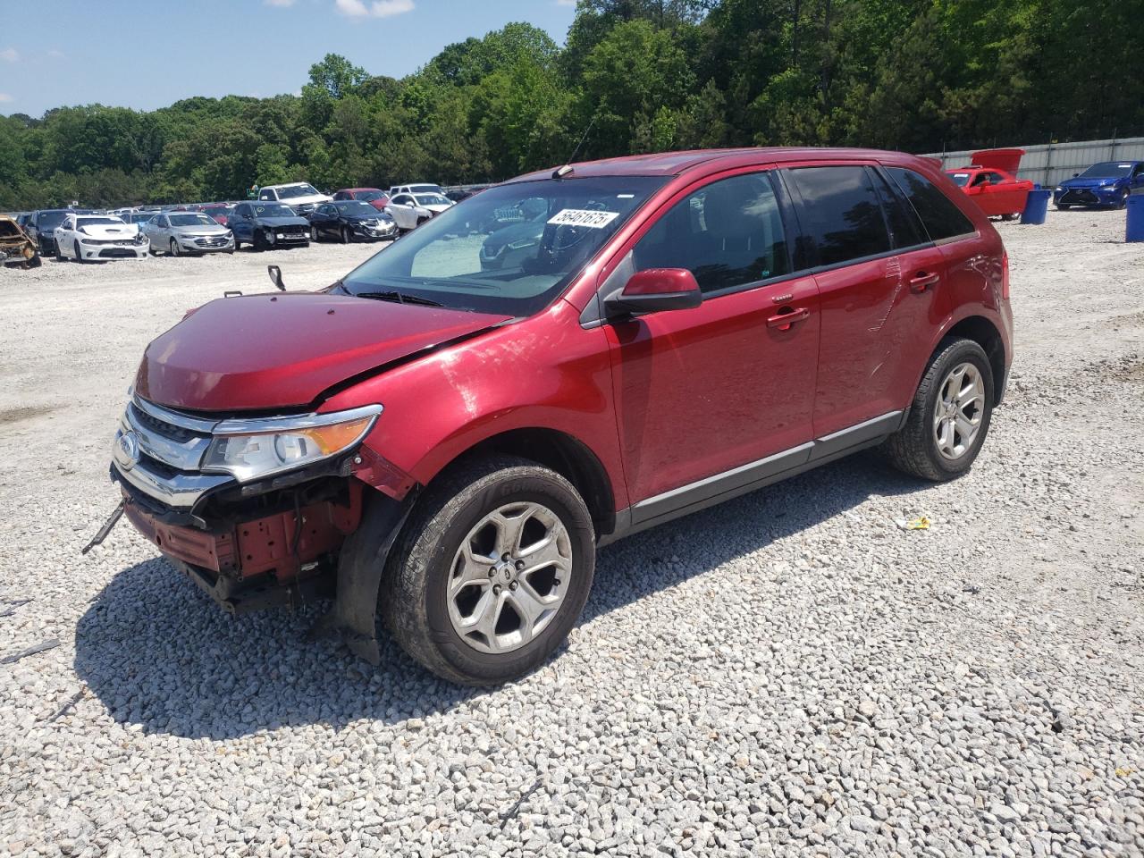 2013 Ford Edge Sel იყიდება Ellenwood-ში, GA - Front End