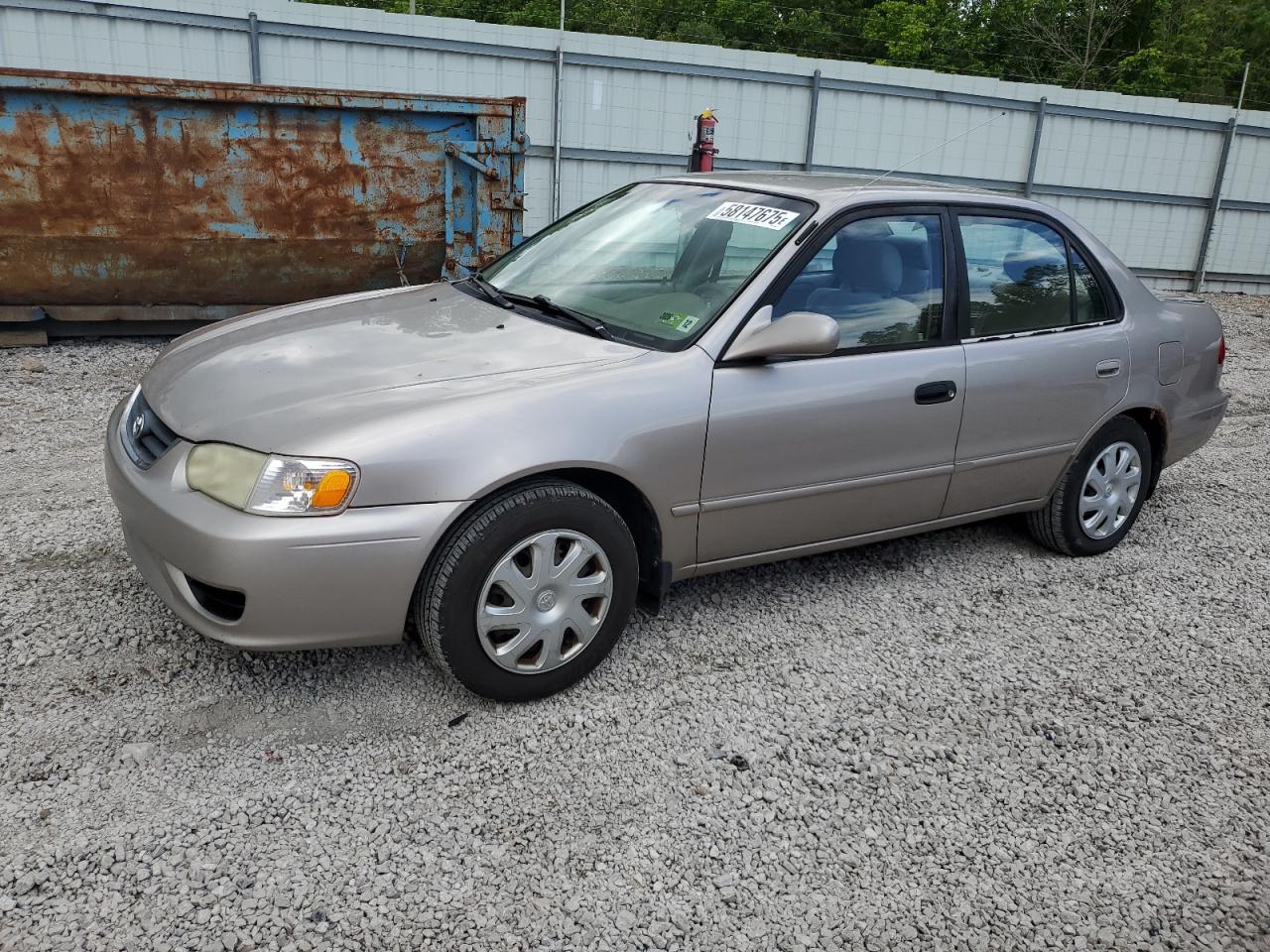 2002 Toyota Corolla Ce en Venta en Hurricane, WV - Hail