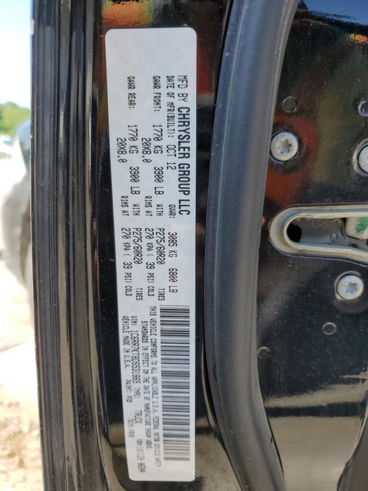 2013 Ram 1500 St VIN: 1C6RR7KT8DS531865 Lot: 56982455