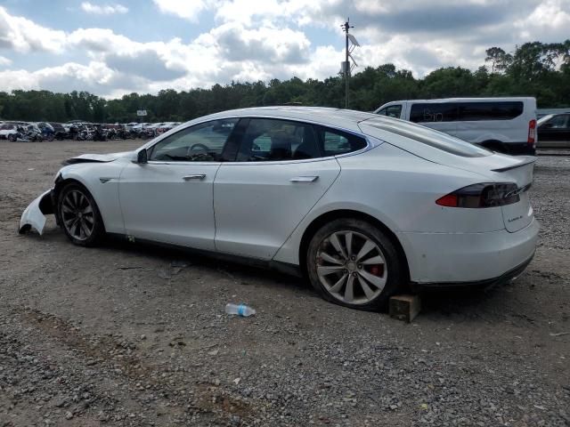  TESLA MODEL S 2015 White