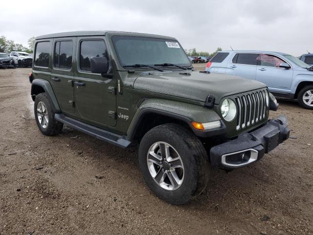 JEEP WRANGLER 2021 Зеленый