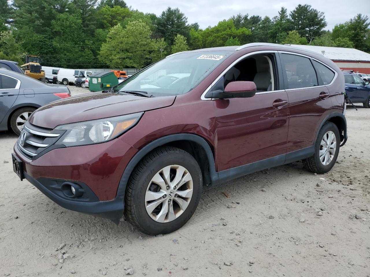 2012 Honda Cr-V Exl en Venta en Mendon, MA - Rear End