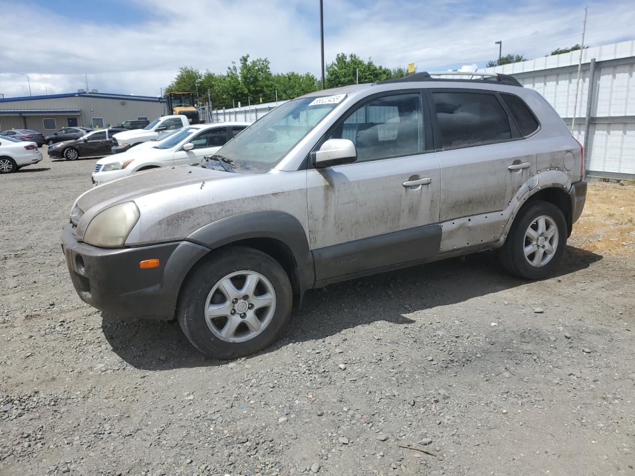 2005 Hyundai Tucson Gls იყიდება Sacramento-ში, CA - Side