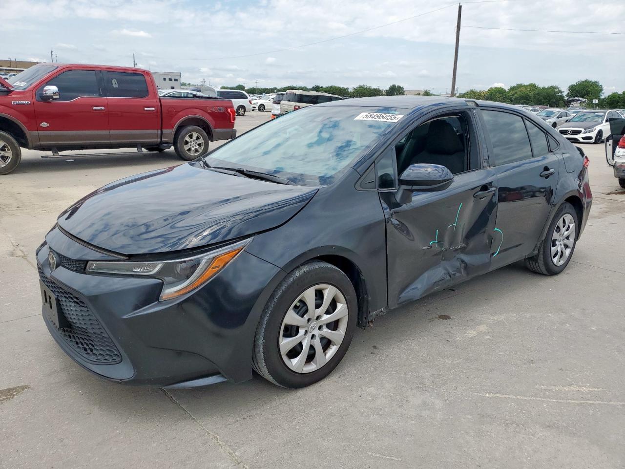 2021 Toyota Corolla Le zu verkaufen in Grand Prairie, TX - Side