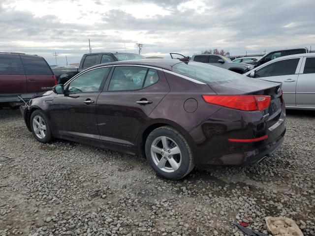 Седаны KIA OPTIMA 2014 Бордовый