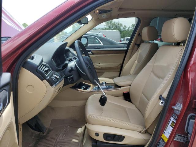  BMW X3 2014 Бургунди