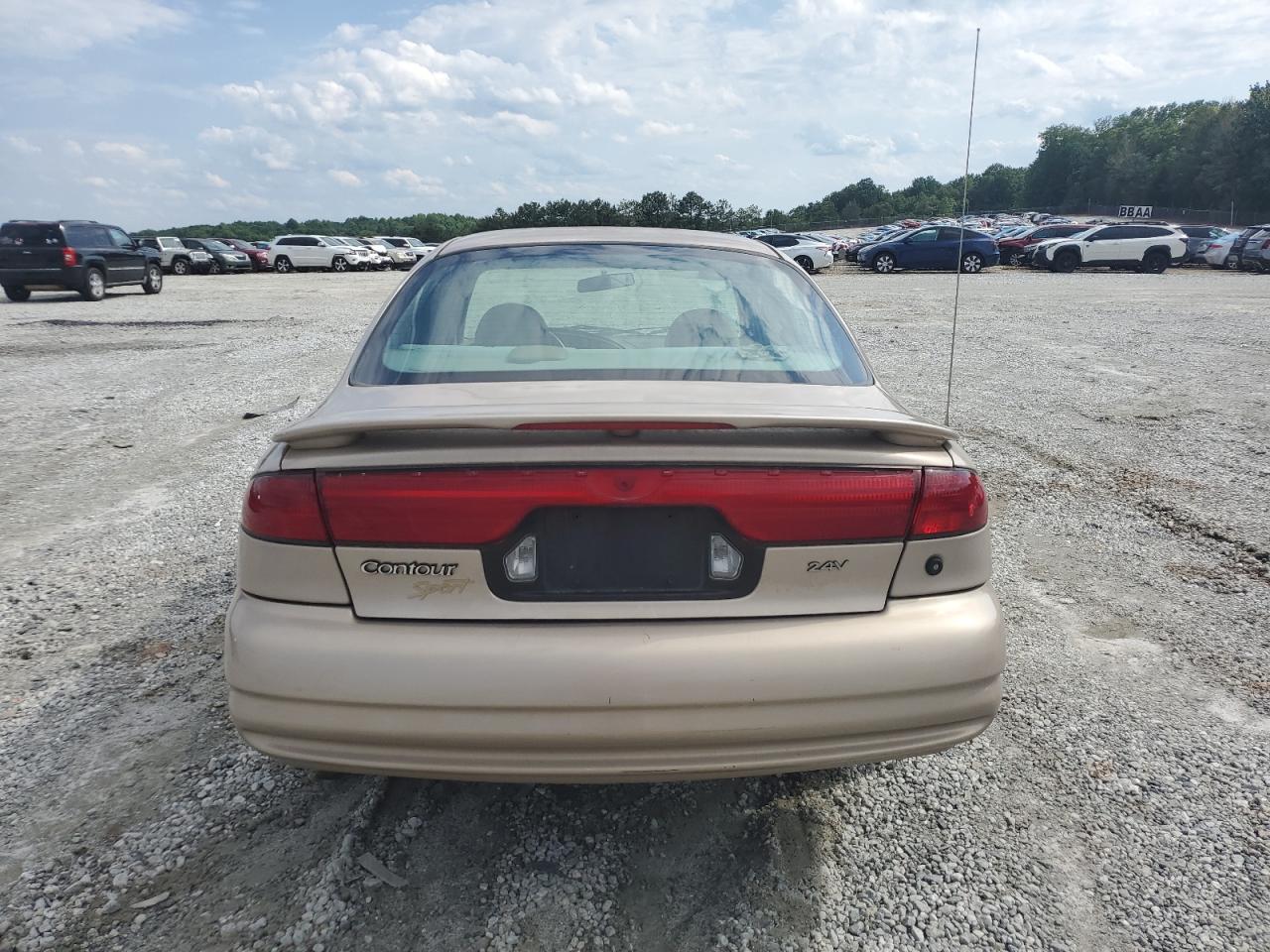 1998 Ford Contour Lx VIN: 1FAFP66L6WK302776 Lot: 56873245