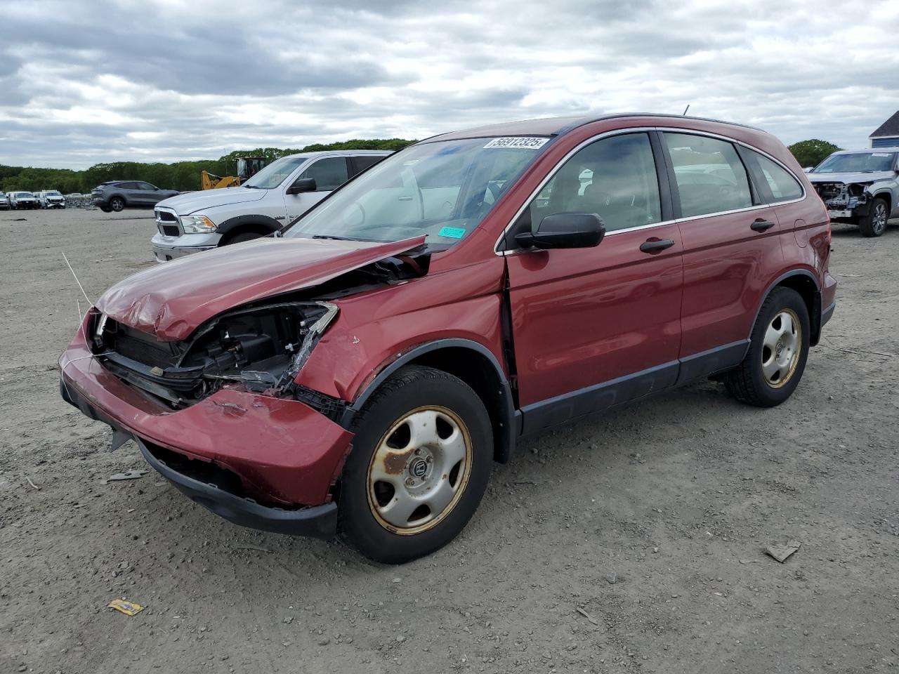 2007 Honda Cr-V Lx продається в Assonet, MA - Front End
