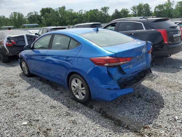 Sedans HYUNDAI ELANTRA 2017 Granatowy