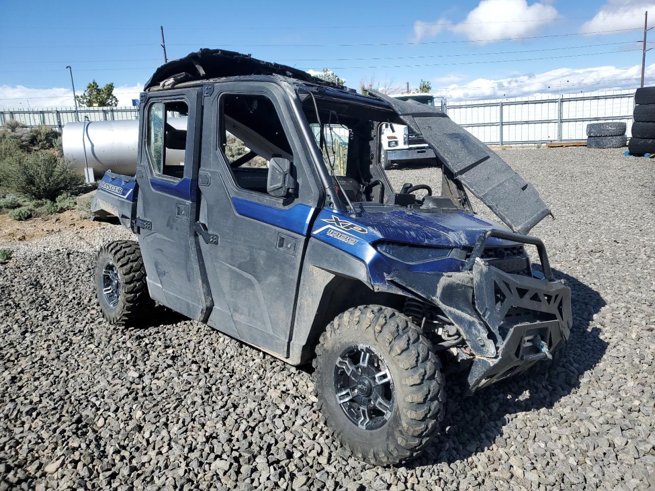 2021 Polaris Ranger Crew Xp 1000 Northstar Ultimate на продаже в Reno, NV - Rollover