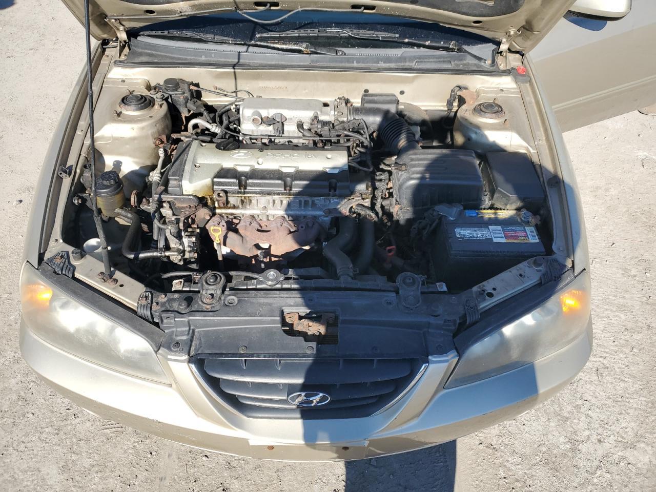 2002 Hyundai Elantra Gls VIN: KMHDN45D62U395234 Lot: 56854755