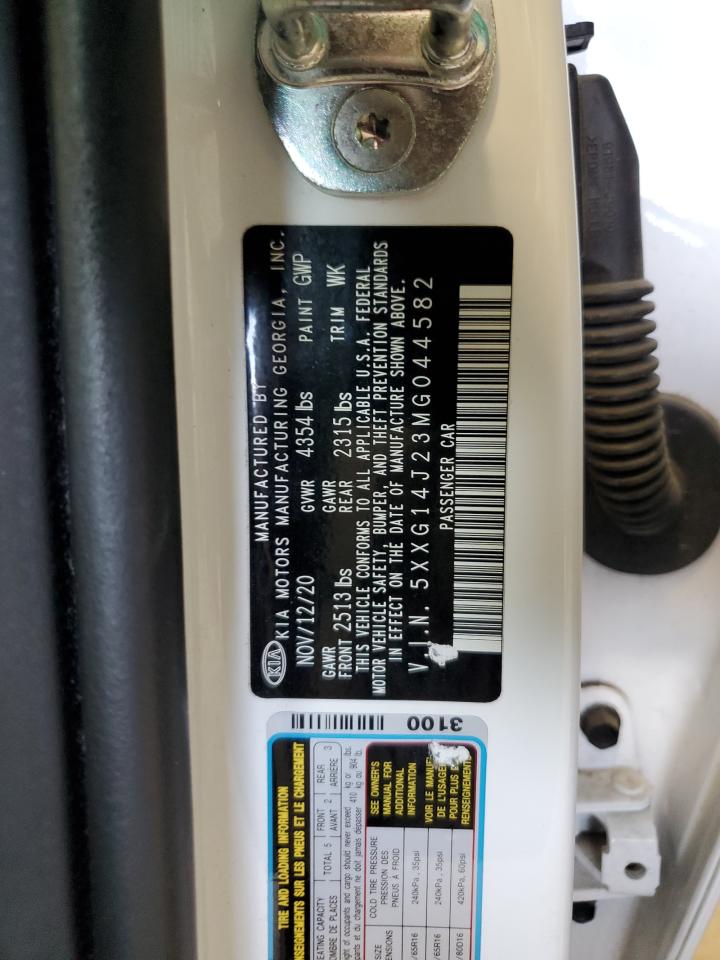 2021 Kia K5 Lxs VIN: 5XXG14J23MG044582 Lot: 56882065