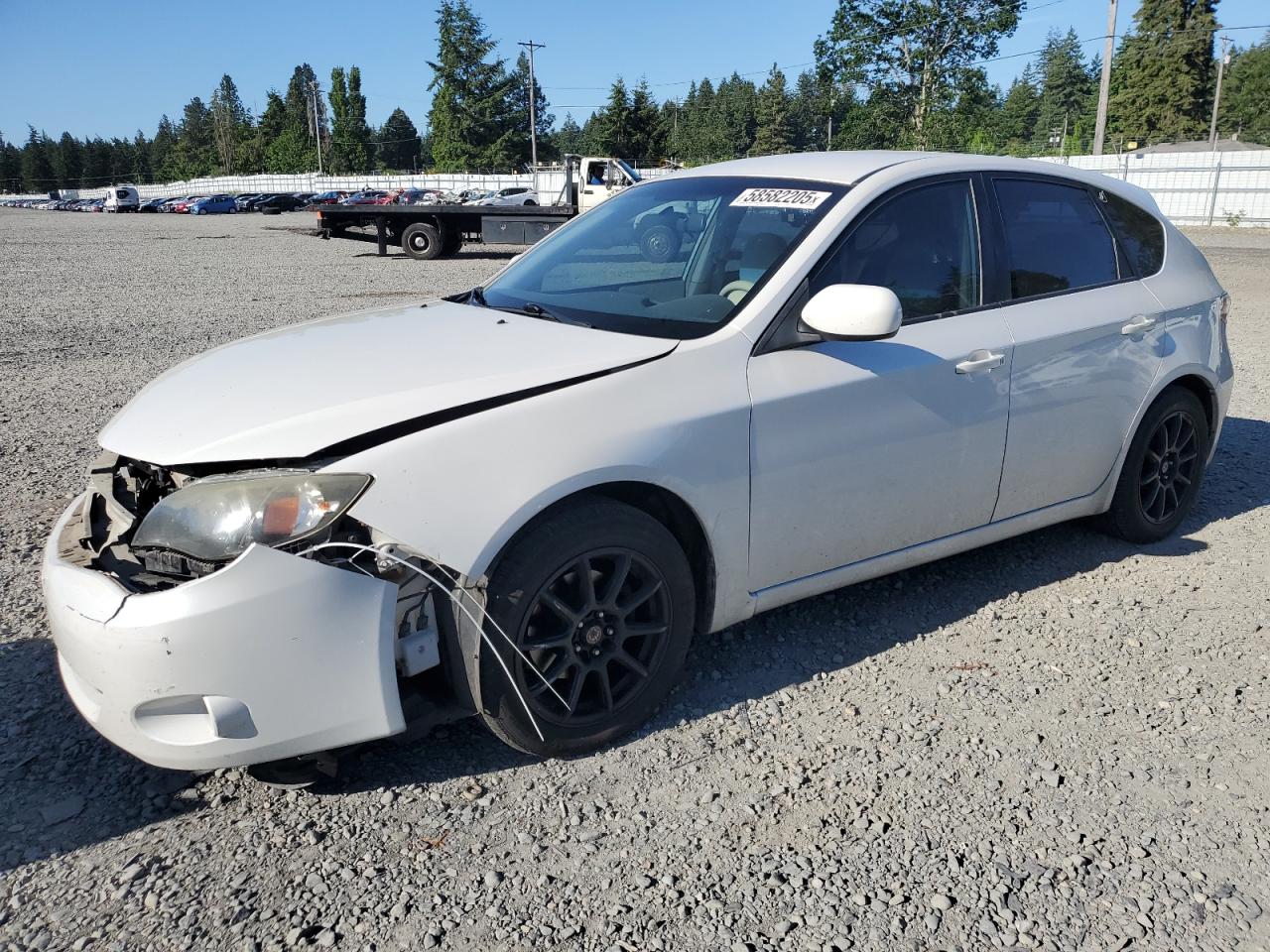 2008 Subaru Impreza 2.5I იყიდება Graham-ში, WA - Front End